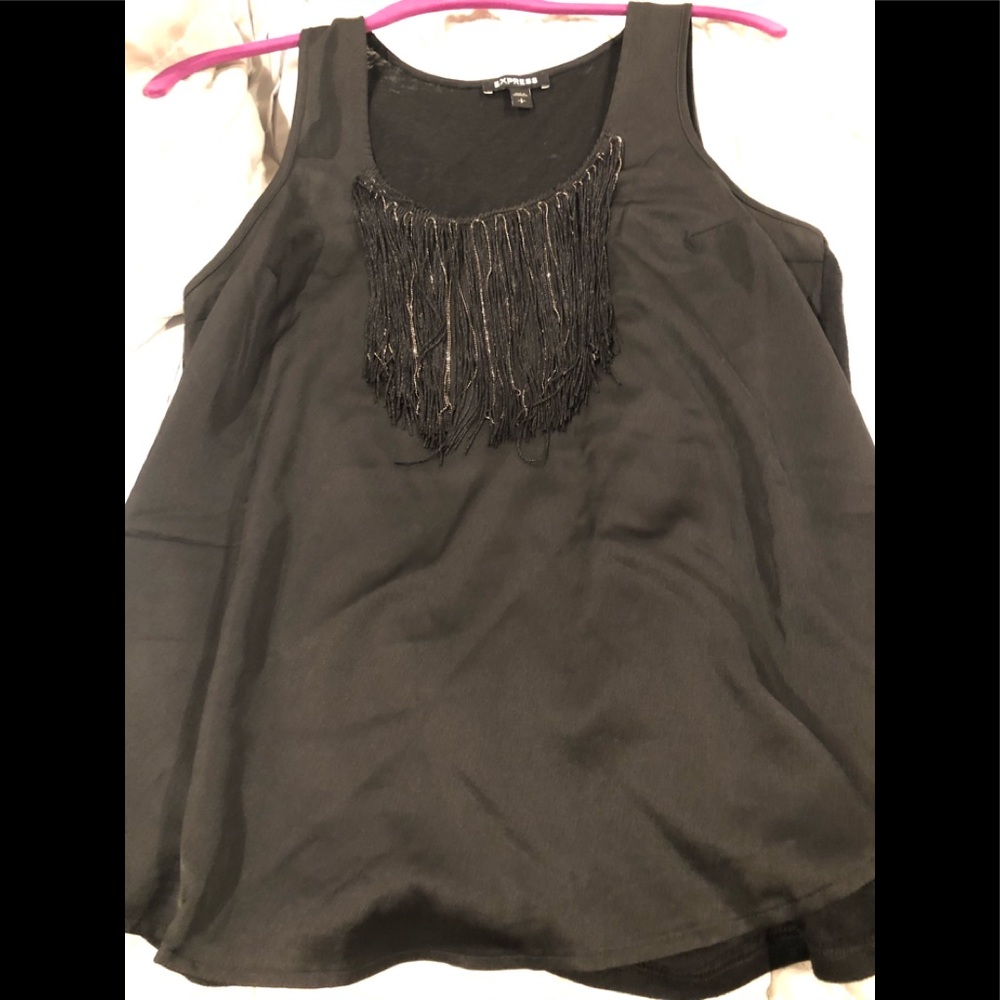 Express Black dressy top